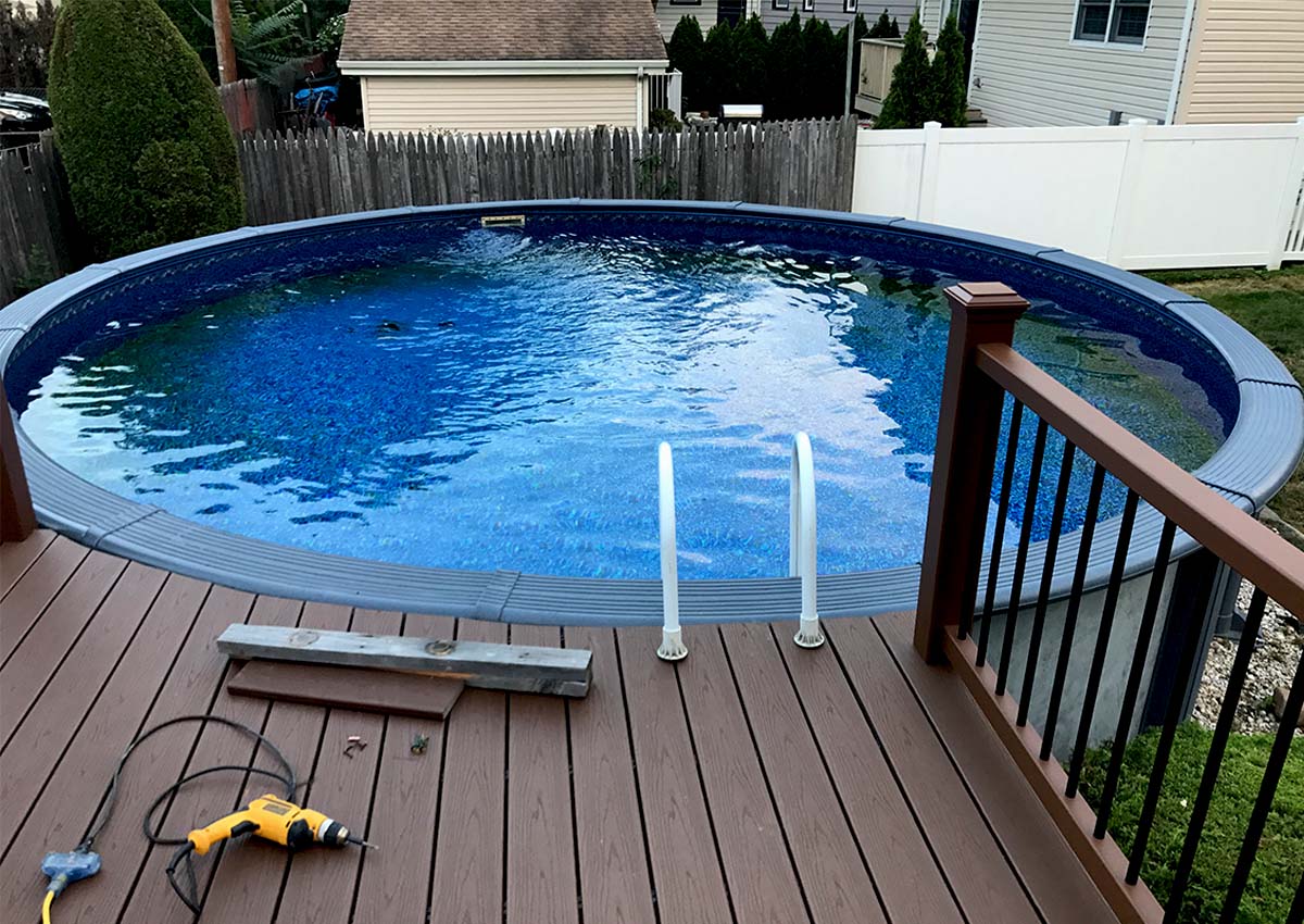 Pool Deck in Clifton, NJ